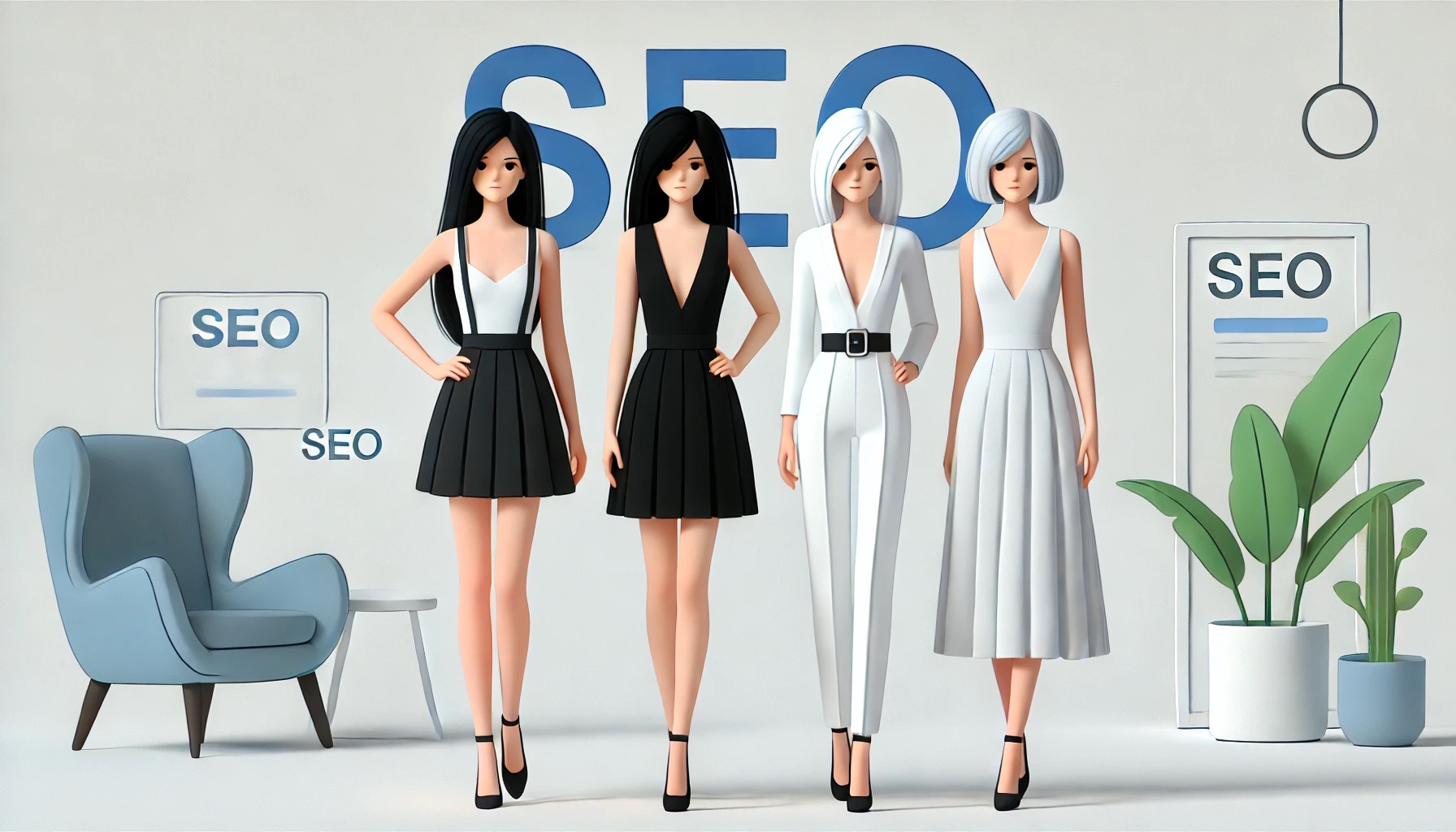 Черное, белое и серое SEO