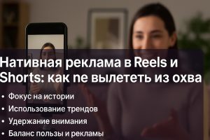 Нативная реклама в Reels и Shorts